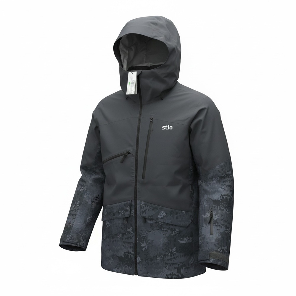 Stio Men's Figment Jacket NWT Steel Pony Whitebark Camo Men’s XXL $499 🔥